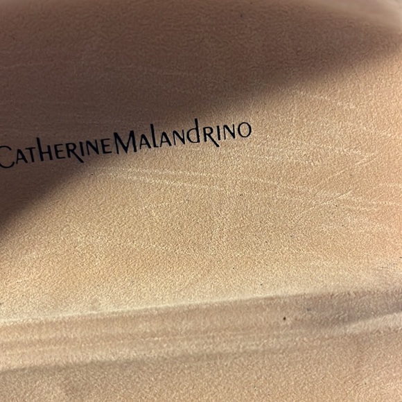 Catherine Malandrino Hard Eyeglass Case Wristlet, Turquoise Glitter - Picture 8 of 12